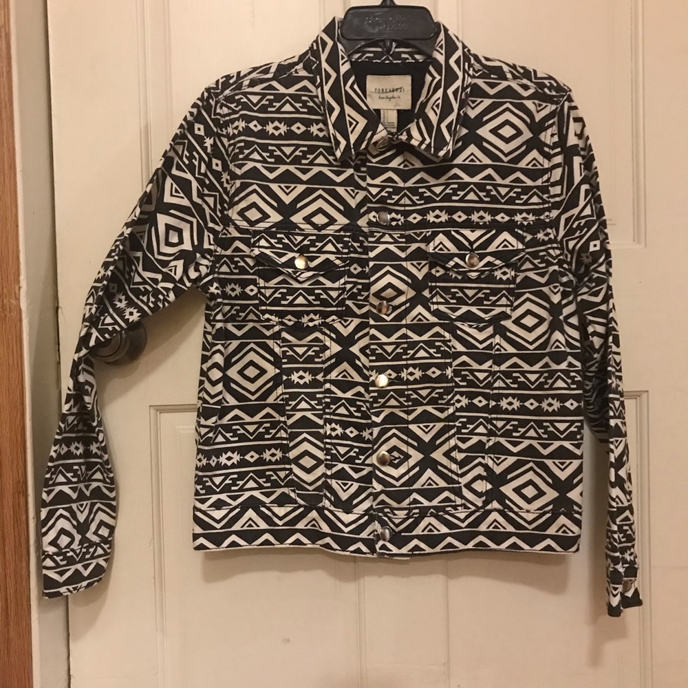♥️ FOREVER 21 women’s casual jacket large